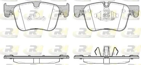2156010 Тормозные колодки дисковые ROADHOUSE подбор по vin на Brocar