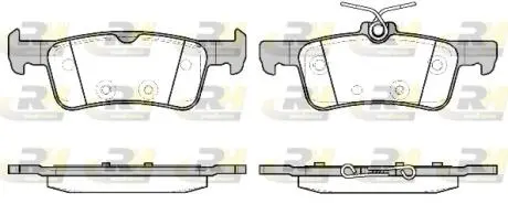2156320 Тормозные колодки дисковые ROADHOUSE підбір по vin на Brocar