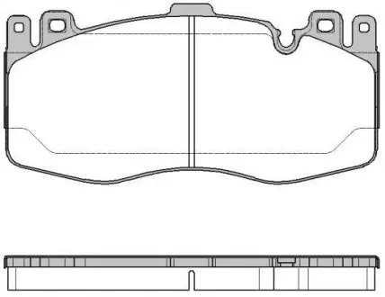 2174200 Тормозные колодки дисковые ROADHOUSE подбор по vin на Brocar