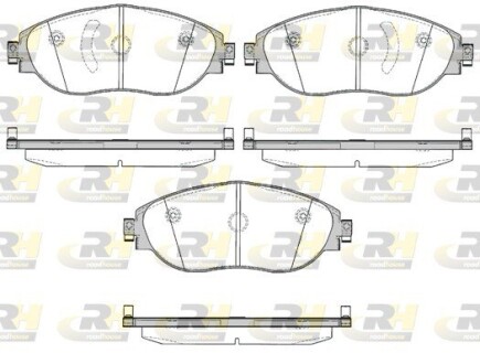 2147000 Гальмівні колодки дискові ROADHOUSE підбір по vin на Brocar