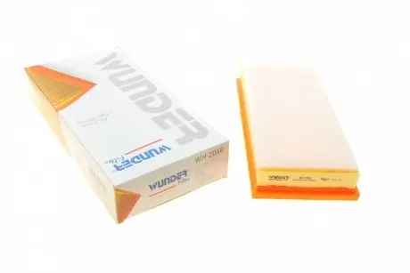 WH2068 Фильтр воздушный Toyota Yaris1.4D 05-/Subaru Trezia 1.4 D 11- WUNDER FILTER подбор по vin на Brocar