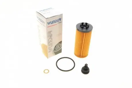 WY232 Фільтр масляний BMW X1 (F48)/1 (F40) /2 (F45/F46) 1.5-2.0 14- (B38/B47/B48) WUNDER FILTER підбір по vin на Brocar