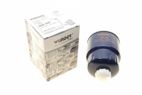 WB400 Фільтр паливний Citroen Xsara/Peugeot 106 1.4/1.5D 92-00 WUNDER FILTER підбір по vin на Brocar