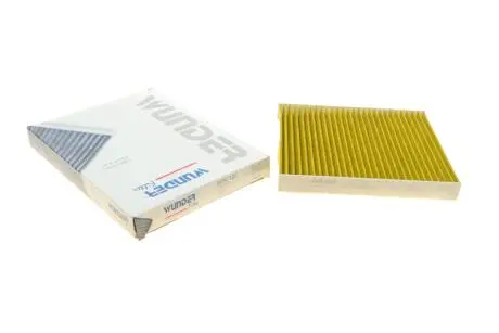 WPK107 Фильтр салона VW Polo 1.0TSI/Seat Ibiza 1.0 i/1.6 TDI 17- (угольный) WUNDER FILTER подбор по vin на Brocar