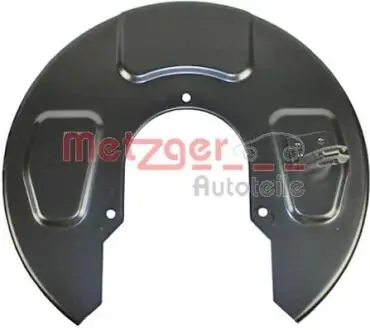 6115098 Защитный кожух (отражатель) METZGER підбір по vin на Brocar