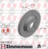 250570820 Диск тормозной FORD Coat Z ZIMMERMANN підбір по vin на Brocar