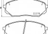 Гальмівні колодки перед. дискові (з датч. зносу) KIA SORENTO III 2.0/2.2D/2.4 01.15- 8DB355024901