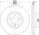 8DD355129251 Диск тормозной (передний) VW T5 2.0TDI 09- (340x32.1) (вентилируемый) HELLA підбір по vin на Brocar