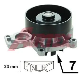 2081 Насос водяной AIRTEX 2081 BMW X1 F48 1.6D SDRIVE, 1.8D SDRIVE 14- AIRTEX підбір по vin на Brocar