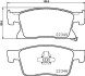 8DB355024781 Тормозные колодки дисковые перед. OPEL ASTRA K 1.0-1.6D 06.15- HELLA підбір по vin на Brocar