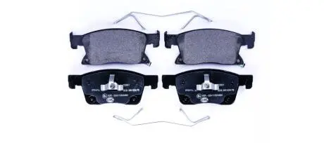 8DB355024781 Тормозные колодки дисковые перед. OPEL ASTRA K 1.0-1.6D 06.15- HELLA подбор по vin на Brocar