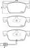 8DB355024951 Колодки тормозные (передние) Audi A4/A5 16- (с датчиком) HELLA підбір по vin на Brocar