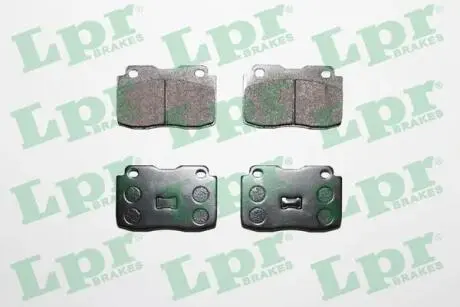 05P010 Комплект гальмівних колодок, дискове гальмо LPR підбір по vin на Brocar