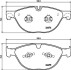 Комплект тормозных колодок, дисковый тормоз 8DB355015701