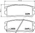 8DB355012951 Комплект тормозных колодок, дисковый тормоз HELLA підбір по vin на Brocar