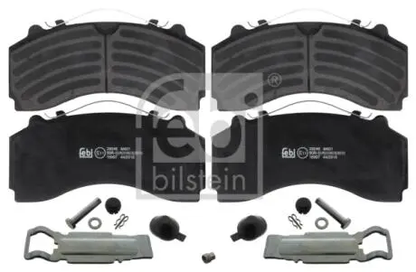 16997 Комплект тормозных колодок, дисковый тормоз FEBI BILSTEIN подбор по vin на Brocar