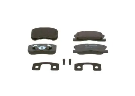 0986424697 Комплект тормозных колодок, дисковый тормоз BOSCH підбір по vin на Brocar