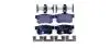 8DB355015611 Тормозные колодки, дисковый тормоз (набор) HELLA підбір по vin на Brocar