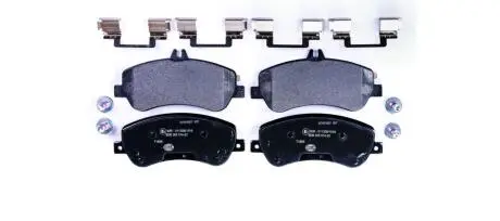 8DB355014221 Тормозные колодки, дисковый тормоз (набор) HELLA подбор по vin на Brocar