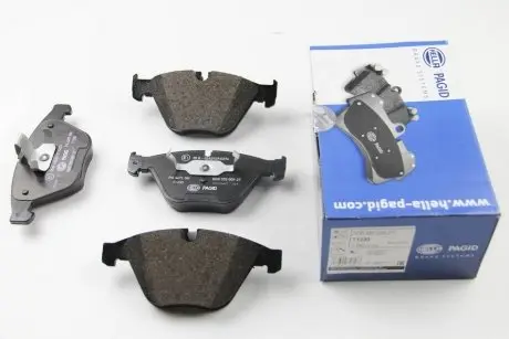 8DB355009271 Гальмівні колодки, дискове гальмо (набір) HELLA підбір по vin на Brocar