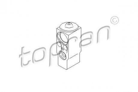 401271 Розширювальний клапан, кондиціонер TOPRAN підбір по vin на Brocar