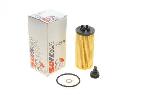 S5211PE Фільтр оливи BMW X1 (F48)/1 (F40) /2 (F45/F46) 1.5-2.0 14- (B38/B47/B48) SOFIMA підбір по vin на Brocar