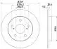 8DD355118981 Диск гальмівний 54641PRO HELLA підбір по vin на Brocar