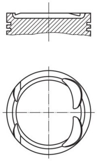 021PI00117002 Tіok kompletny RENAULT MAHLE / KNECHT підбір по vin на Brocar