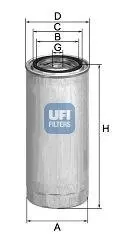 2433700 Паливний фільтр UFI підбір по vin на Brocar