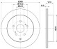 8DD355116781 Тормозной диск HELLA підбір по vin на Brocar