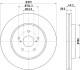 8DD355114981 Тормозной диск HELLA підбір по vin на Brocar