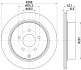 8DD355118811 Гальмівний диск HELLA підбір по vin на Brocar