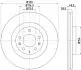 8DD355118201 Тормозной диск HELLA підбір по vin на Brocar
