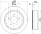 8DD355114801 Тормозной диск HELLA підбір по vin на Brocar