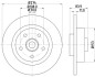 8DD355112361 Тормозной диск HELLA підбір по vin на Brocar