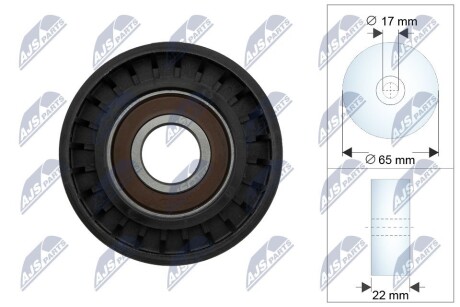 RNKME086 РОЛИК РУЧЕЙКОВОГО РЕМНЯ NTY підбір по vin на Brocar