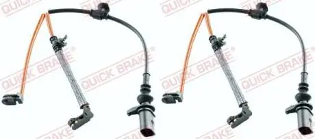 WS0489A Датчик зносу,гальм.колодки QUICK BRAKE підбір по vin на Brocar