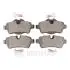 BP12433 Колодки гальмівні (задні) Mini (R50/R53/R56)/Roadster (R59)/Clubman (R55) 06-06 OPTIMAL підбір по vin на Brocar
