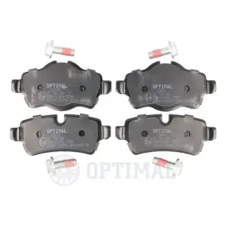 BP12433 Колодки гальмівні (задні) Mini (R50/R53/R56)/Roadster (R59)/Clubman (R55) 06-06 OPTIMAL підбір по vin на Brocar