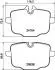 8DB355024921 Колодки гальмівні (задні) BMW 5 (F10/F11/F18) 6 (F12/F13) 7 (G11/G12) 09- HELLA підбір по vin на Brocar
