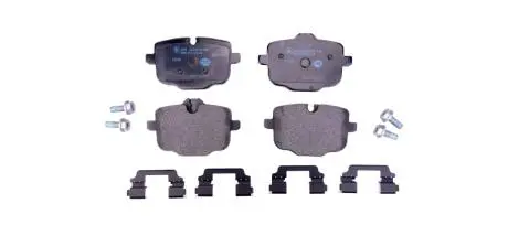 8DB355024921 Колодки гальмівні (задні) BMW 5 (F10/F11/F18) 6 (F12/F13) 7 (G11/G12) 09- HELLA підбір по vin на Brocar