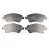 BP12439 Колодки тормозные (передние) Toyota Auris 06-12/Corolla 06-14 OPTIMAL підбір по vin на Brocar