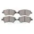 BP12439 Колодки тормозные (передние) Toyota Auris 06-12/Corolla 06-14 OPTIMAL підбір по vin на Brocar