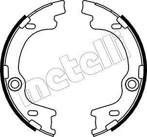 530185 Комплект тормозных колодок, стояночная тормозная система METELLI подбор по vin на Brocar