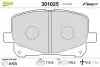 301025 Колодки гальмівні TOYOTA P. CAMRY/PREVIA 96-06 VALEO підбір по vin на Brocar