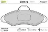 301172 Колодки тормозные FORD P. ESCORT/ORION 90-99 VALEO підбір по vin на Brocar