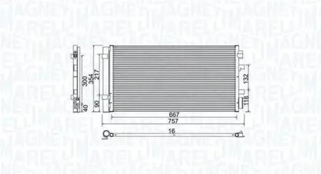 350203762000 SKRAPLACZ KLIM. R MEGANE 08-/FLUENCE MAGNETI MARELLI підбір по vin на Brocar