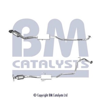 BM92090H Katalizator TOYOTA YARIS 1.5H 03.12- BM CATALYSTS підбір по vin на Brocar