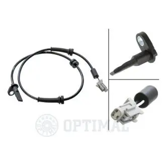 06S210 Датчик, частота обертання колеса OPTIMAL підбір по vin на Brocar
