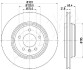 61000110 TARCZA HAM. BMW 3 E46 99- TYL ASHIKA підбір по vin на Brocar